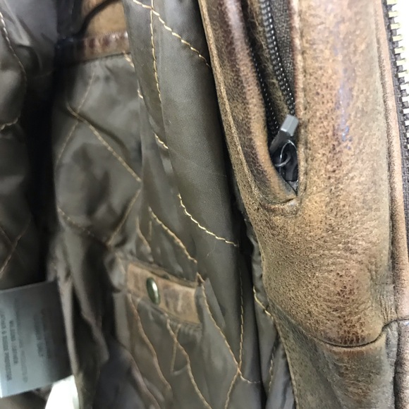 💥SOLD💥 Wilsons Leather men’s bomber jacket - Picture 6 of 8